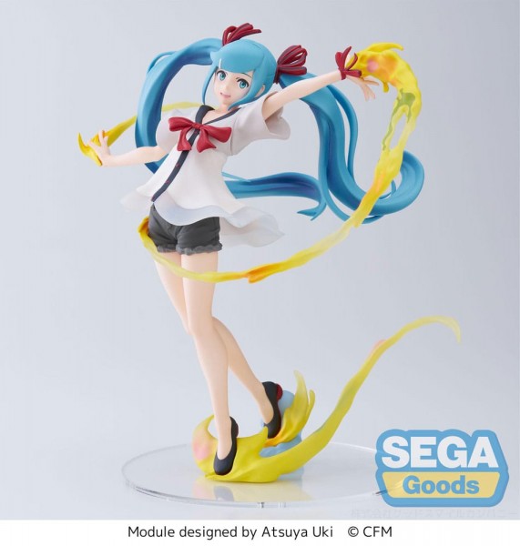 Vocaloid 2: Miku Hatsune Project Diva MEGA39's Figurizm Luminasta Shiny T.R. non Scale PVC Statue