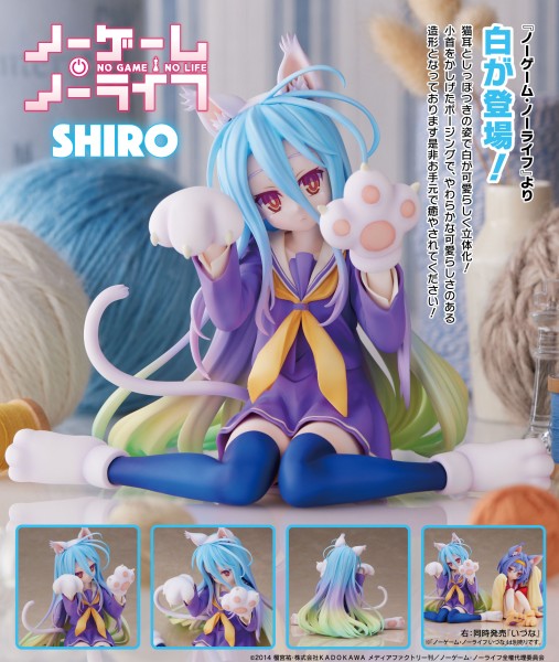No Game No Life: Shiro non Scale PVC Statue
