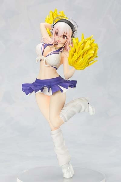 Nitro Super Sonic: Super Sonico Cheerleader Ver. 1/7 Scale PVC Statue