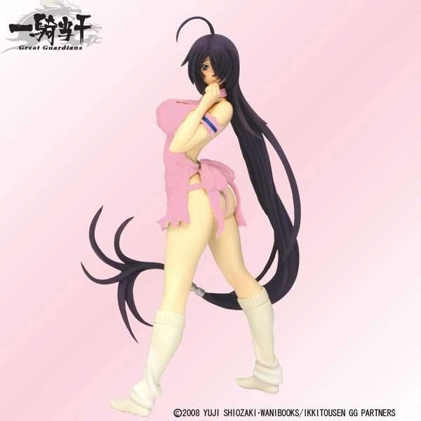 Ikki Tousen: Kanu Unchou Pink Apron Ver. 1/7 Scale PVC Statue