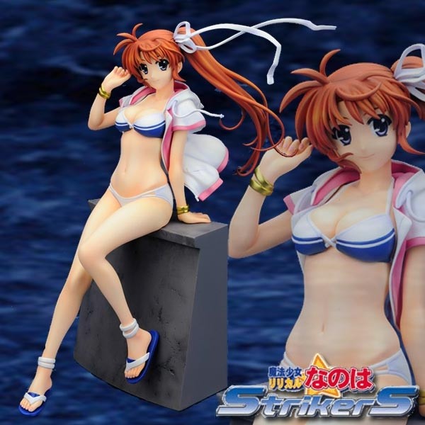 Magical Girl Lyrical Nanoha Strikers: Nanoha Takamachi Summer Holiday 1/7 PVC Statue