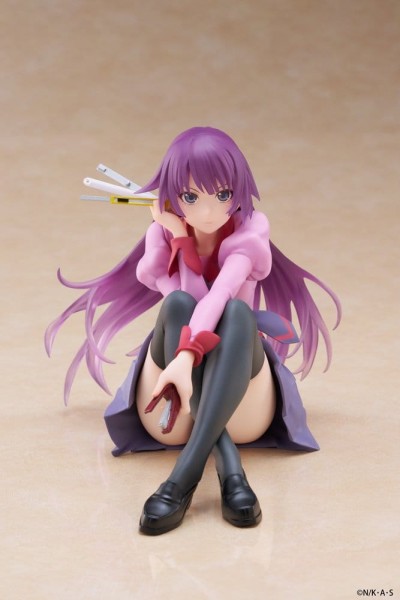 Monogatari Series: Desktop Cute Figure Hitagi Senjougahara non Scale PVC Statue
