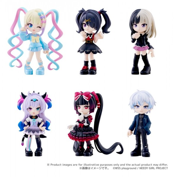 Needy Girl Overdose: PalVerse Mini figures Blind Box Display (6)