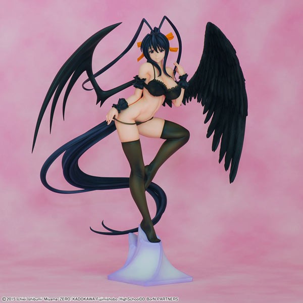 High School DxD BorN: Akeno Himejima Temptation of Miko Ver. Standard Edition 1/8 Scale PVC Statue