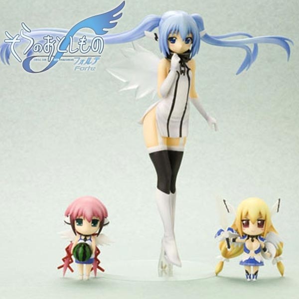 Sora no Otoshimono: Nymph mit Ikaros & Astraea 1/8 PVC Statue