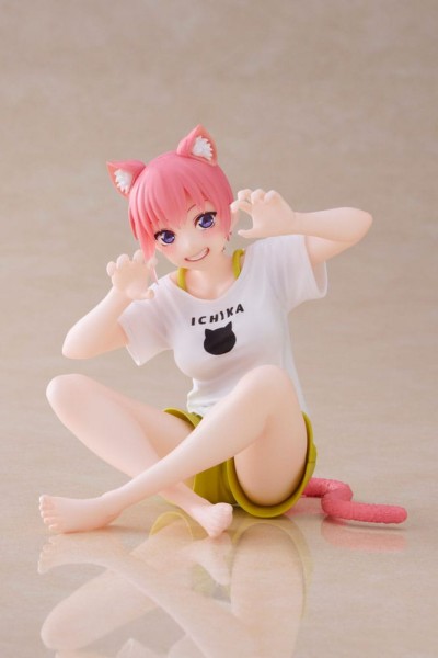 The Quintessential Quintuplets 2: Ichika Nakano Newley Written Cat Roomwear Ver. non Scale PVC Statue