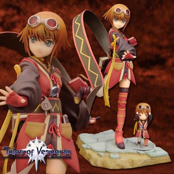 Tales of Vesperia: Rita Mordio 1/8 Scale PVC Statue