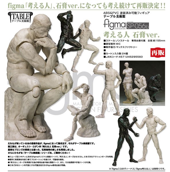 The Table Museum: The Thinker Plaster Ver. - Figma