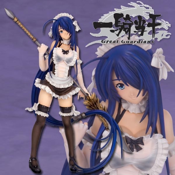 Ikki Tousen: Kanu Unchou Maid Ver. 1/7 Scale PVC Statue