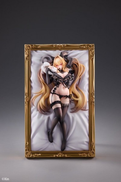 Original Character: Stella Black Cat Ver. Deluxe Edition 1/7 Scale PVC Statue