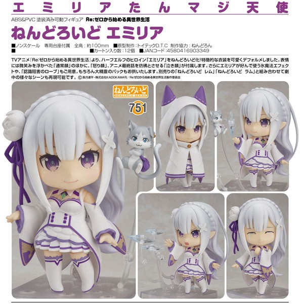 Re:ZERO -Starting Life in Another World: Emilia Nendoroid