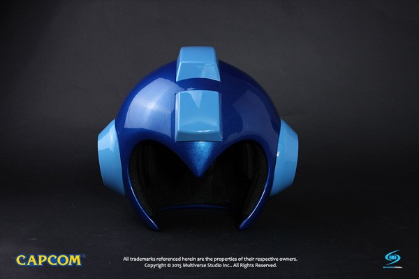 Mega Man - Replik Tragbarer Mega Man Helm mit Leuchtfunktion