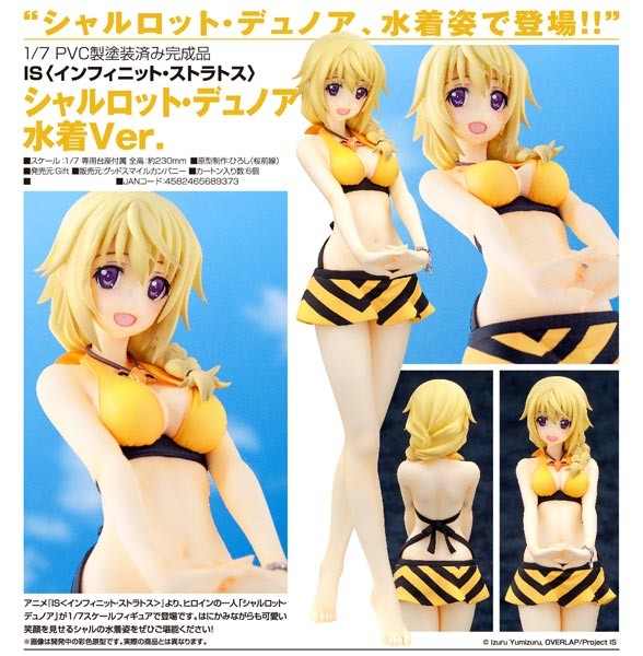 IS (Infinite Stratos): Charlotte Dunois Swimsuit Ver. 1/7 Scale PVC Statue