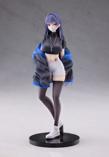 Original Character: Mask Girl Yuna 1/7 Scale PVC Statue
