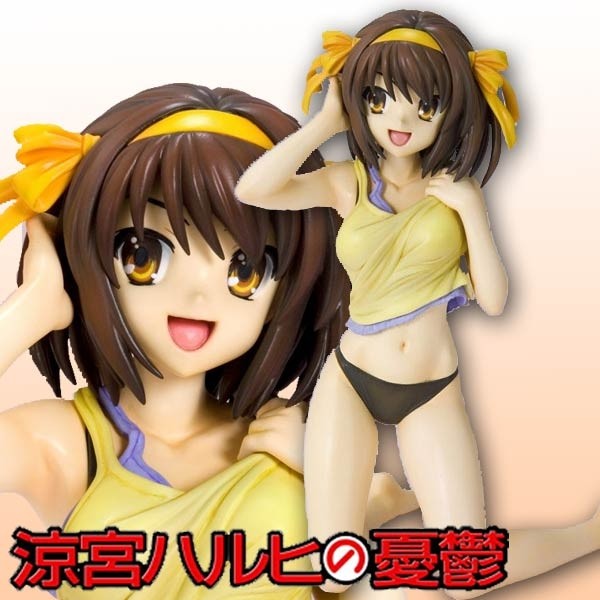 Haruhi Suzumiya Swim Wear Ver.1/7 Scale PVC Statue