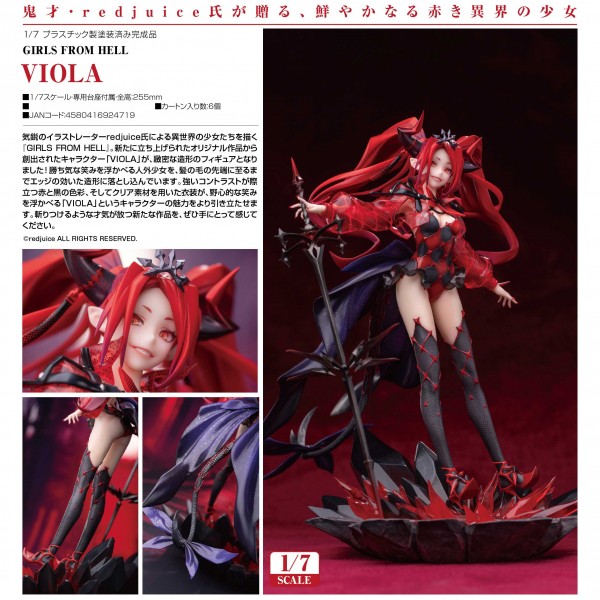 Girls From Hell: Viola 1/7 Scale PVC Statue