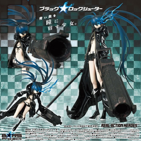 Black Rock Shooter: Real Action Heroes Black Rock Shooter Actionfigur
