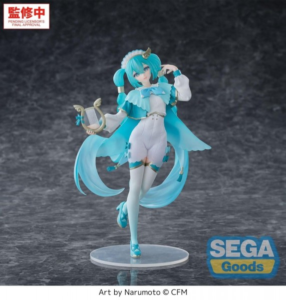 Vocaloid 2: Luminasta Miku Hatsune Wandering Minstrel non Scale PVC Statue