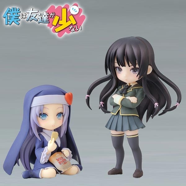 Boku wa Tomodachi ga Sukunai: Twin Pack - Yozora Mikazuki & Maria Takayama non Scale PVC Statue