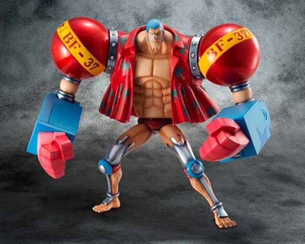 One Piece: P.O.P. SA-Maximum Armored Franky 1/8 Scale PVC Statue