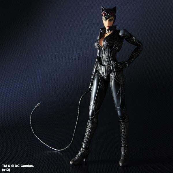 Batman Arkham City: Play Arts Kai Catwoman Action Figure