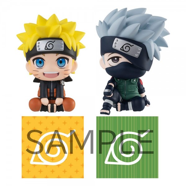 Naruto Shippuden: Naruto Uzumaki & Hatake Kakashi Look Up Limited Ver. non Scale PVC Statue