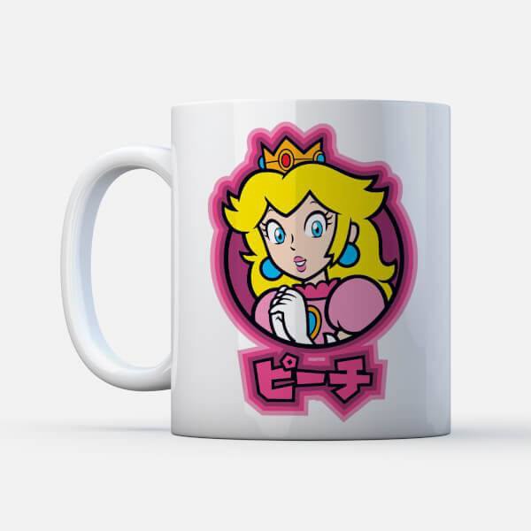 Nintendo Tasse Peach Kanji