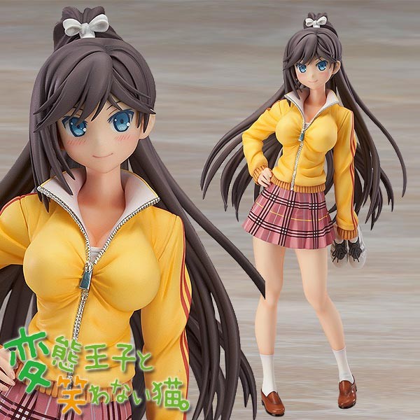 The Hentai Prince and The Stony Cat: Tsukushi Tsutsukakushi 1/8 Scale PVC Statue