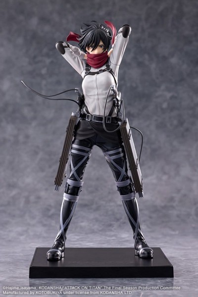 Shingeki no Kyojin The Final Season: Oshi Works Mikasa Ackerman The Final Season Ver. non Scale PVC Statue
