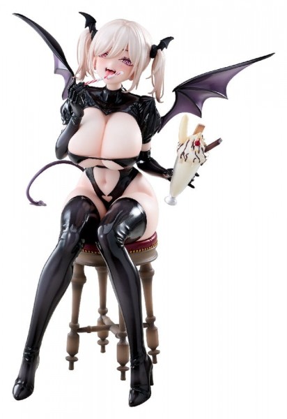 Original Character: Succubus Maid Moka Deluxe Edition 1/6 Scale PVC Statue