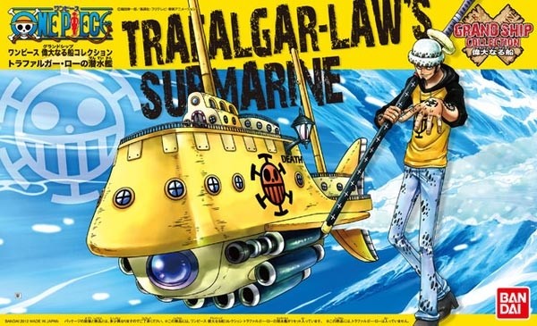 One Piece: Grand Ship Collection - Trafalgar Law's Submarine Model-Kit