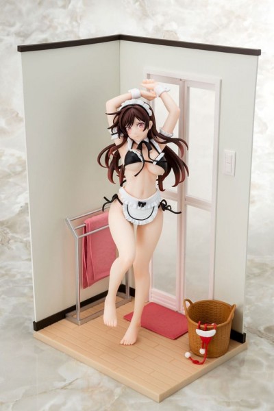 Rent a Girlfriend: Chizuru Mizuhara Maid Bikini ni Okigae 1/6 Scale PVC Statue