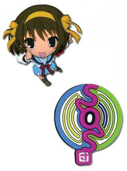 Pin Set Haruhi & SOS Logo