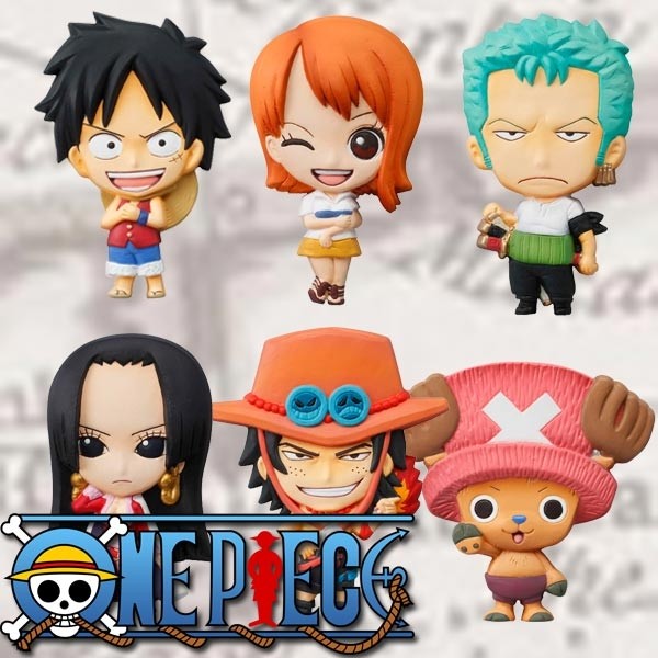 One Piece: Mascot Relief Magnet Collection 1 Box (12pcs)
