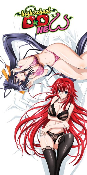 High School DxD: Strandtuch Rias & Akeno