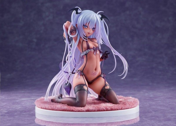 Original Character: Tamayuki Kedama Succubus Black Lulumu 1/6 Scale PVC Statue