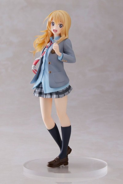 Shigatsu wa Kimi no Uso: Kaori Miyazono School Uniform Ver. non Scale PVC Statue