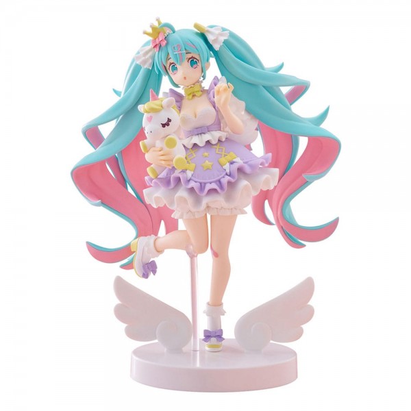 Vocaloid 2: Miku Hatsune Yumekawa Princess Lavender Ver. Tenitol non Scale PVC Statue