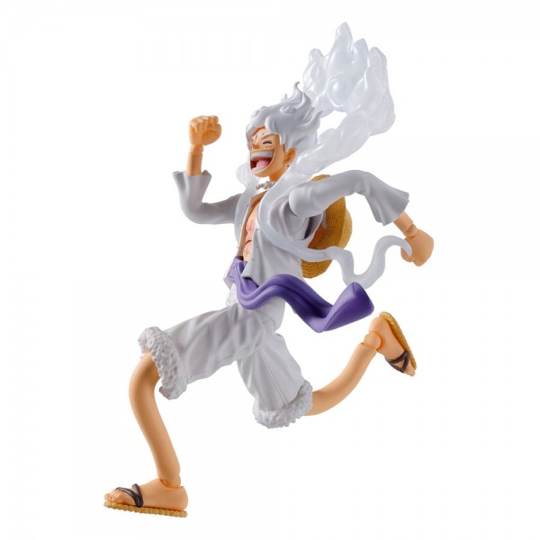 One Piece: S.H. Figuarts Monkey D. Ruffy Gear 5 - non Scale PVC Statue