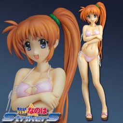 Magical Girl Lyrical Nanoha Strikers - Takamachi Nanoha Swimsuit 1/4 PVC Statue Magical Girl Lyrical Nanoha Strikers - Takamachi Nanoha Swimsuit 1/4 PVC Statue