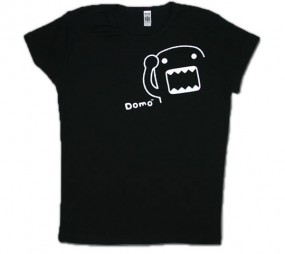 Domo-Kun: T-Shirt Outline Damen Domo-Kun: T-Shirt Outline Damen