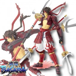 Sengoku Basara: Yukimura Sanada Revoltech Yamaguchi Actionfigur #080 Sengoku Basara: Yukimura Sanada Revoltech Yamaguchi Actionfigur #080