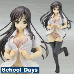 School Days: Kotonoha Katsura Y-shirt Ver. 1/8 Scale PVC Statue School Days: Kotonoha Katsura Y-shirt Ver. 1/8 Scale PVC Statue