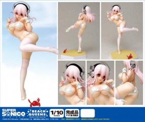 Nitro Super Sonic: Sonico Beach Queens 1/10 Scale PVC Statue Nitro Super Sonic: Sonico Beach Queens 1/10 Scale PVC Statue