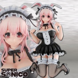 Nitro Super Sonic: Super Sonico Bunny Ver. 1/4 Scale PVC Statue Nitro Super Sonic: Super Sonico Bunny Ver. 1/4 Scale PVC Statue
